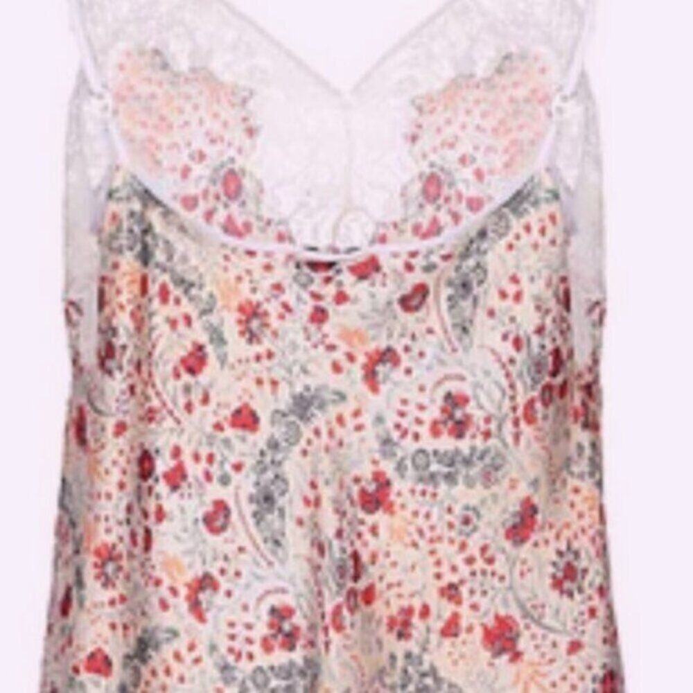 Paco Rabanne Floral Cami multi colored Size 6 - Picture 2 of 9